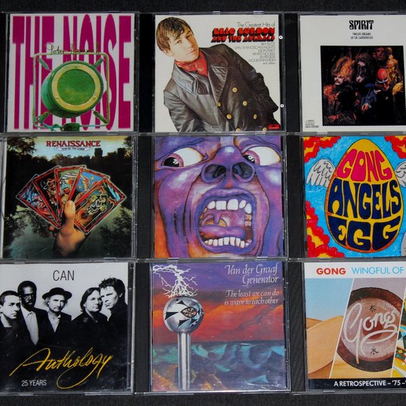 Vintage CDs | Progressive-Brit-Alternative-German Rock | Gong | Spirit & More! - Picture 1 of 16